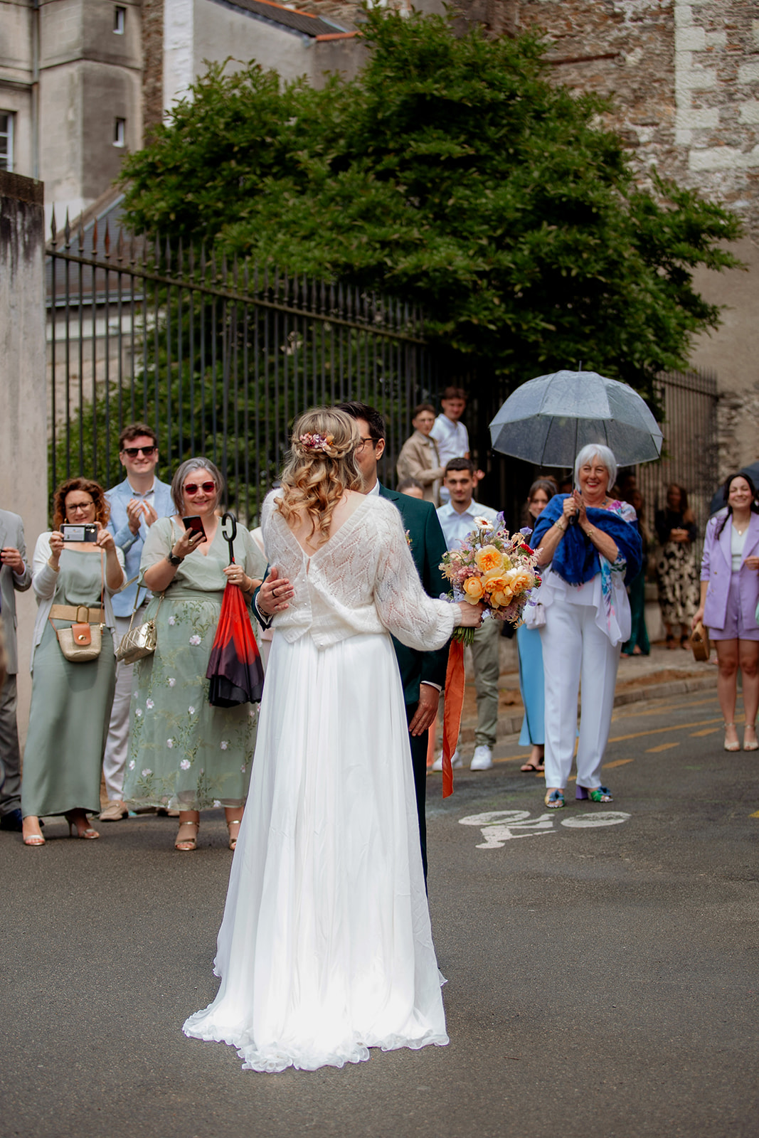 robe de mariee gilet laine mariage nantes