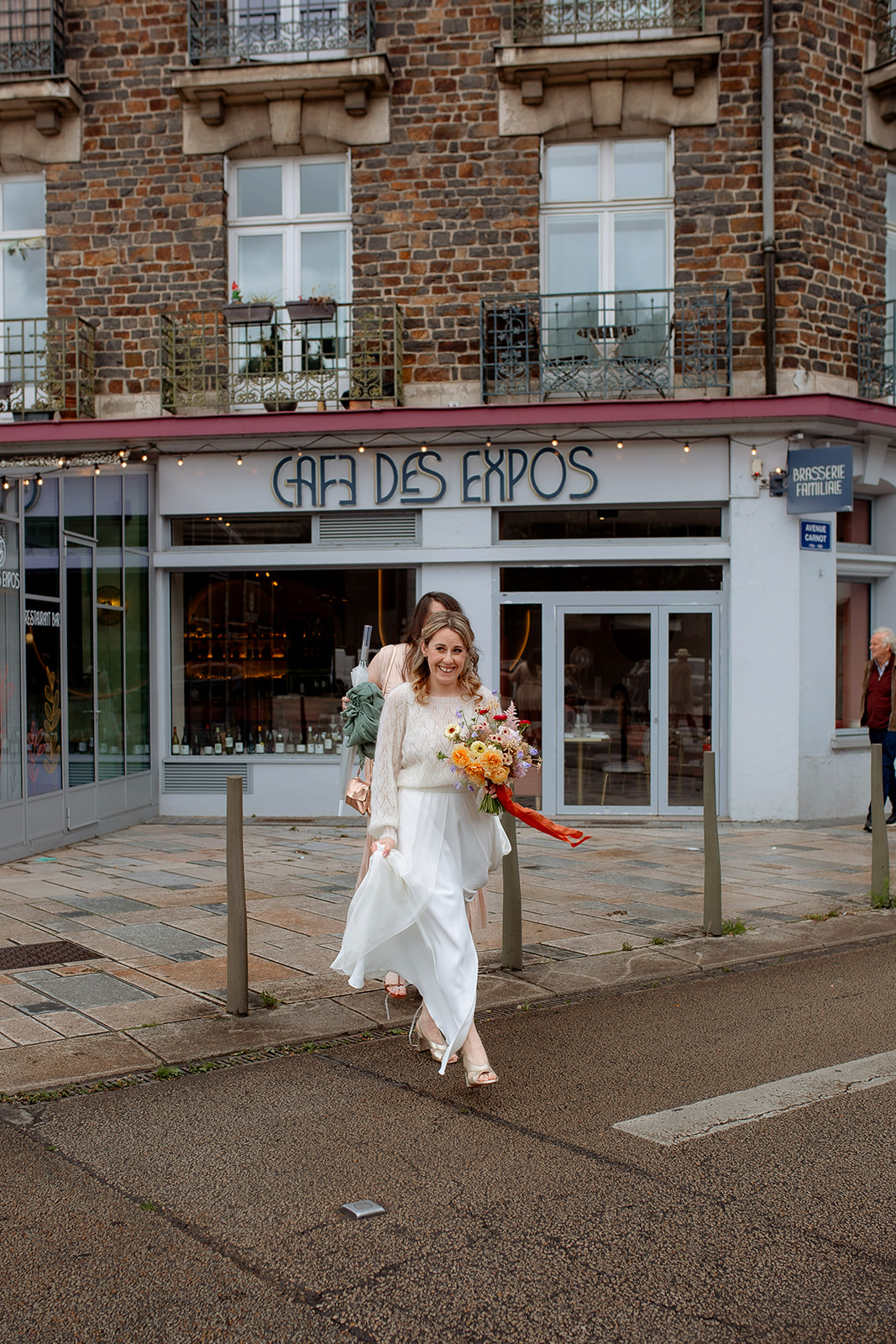 bouquet de mariee colore moderne nantes