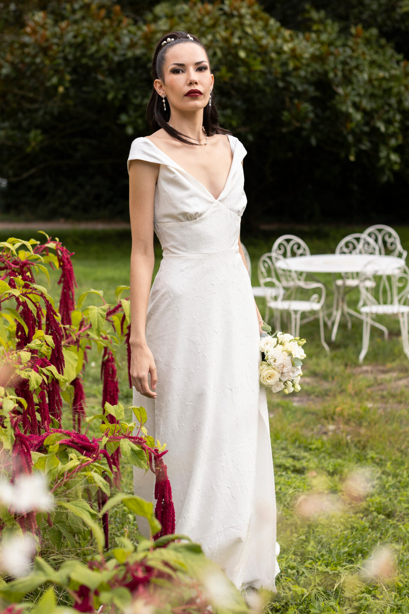 mariage original robe style retro angers