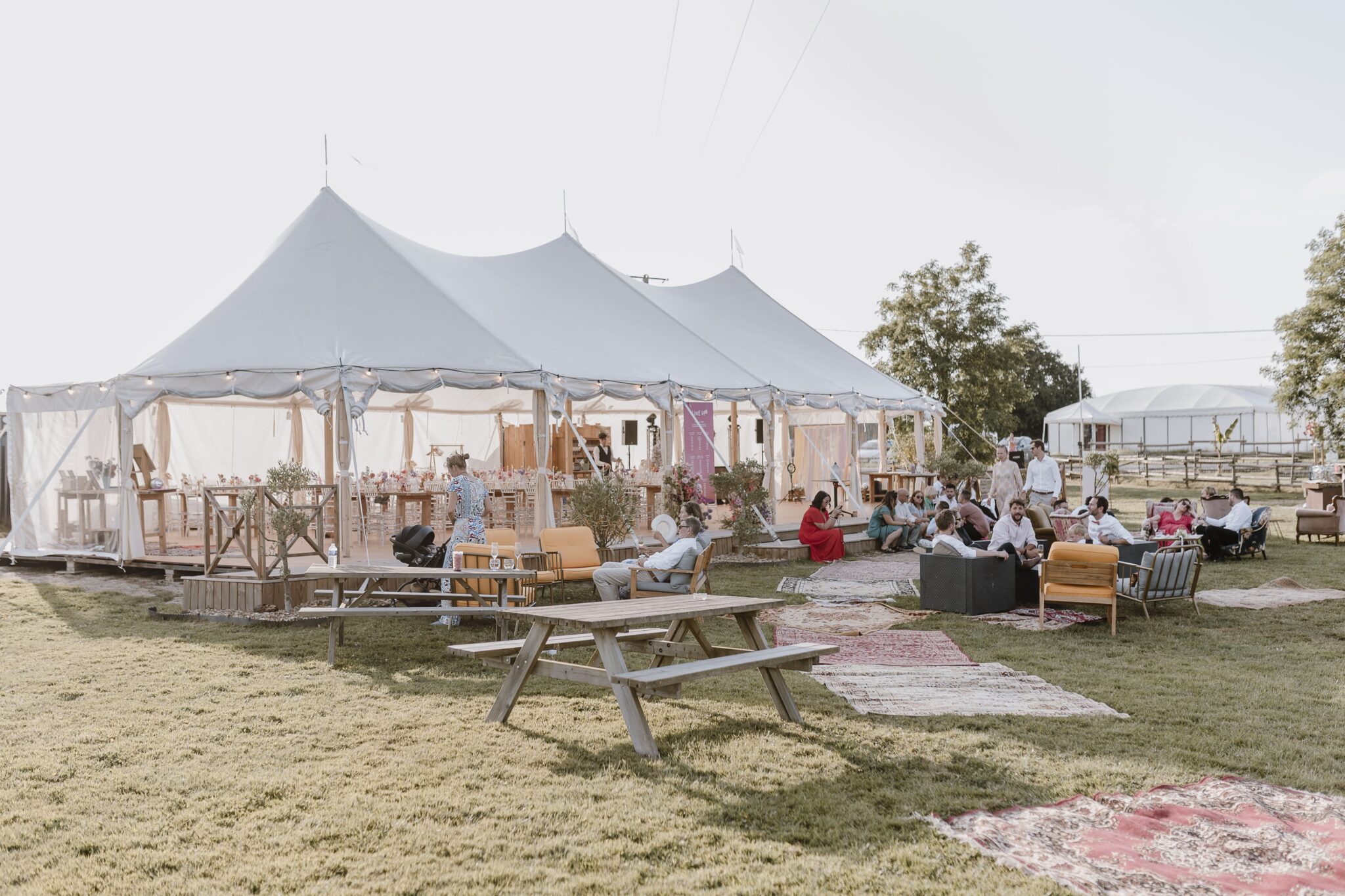tente bohème mariage mayenne