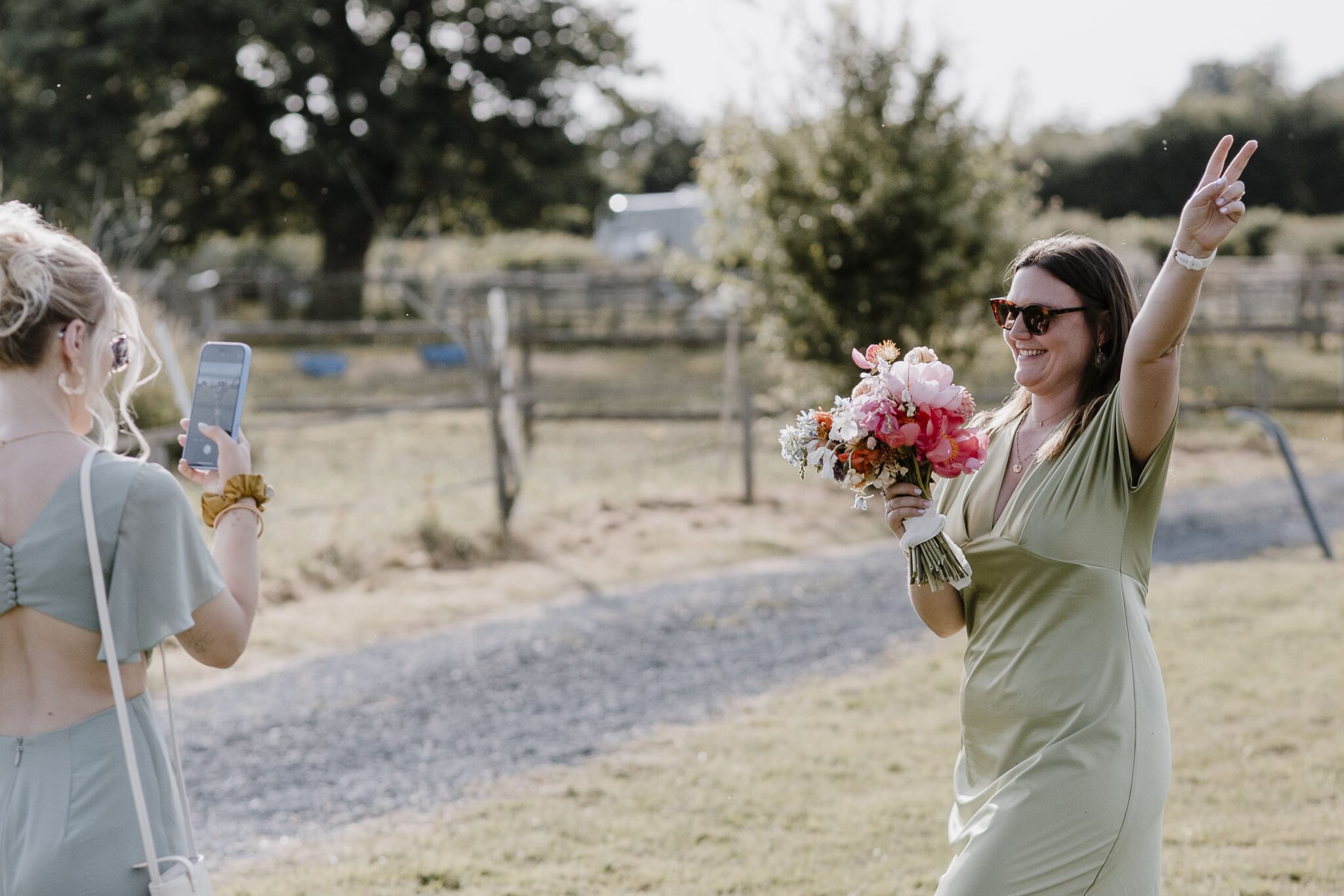 lancer de bouquet mariage mayenne