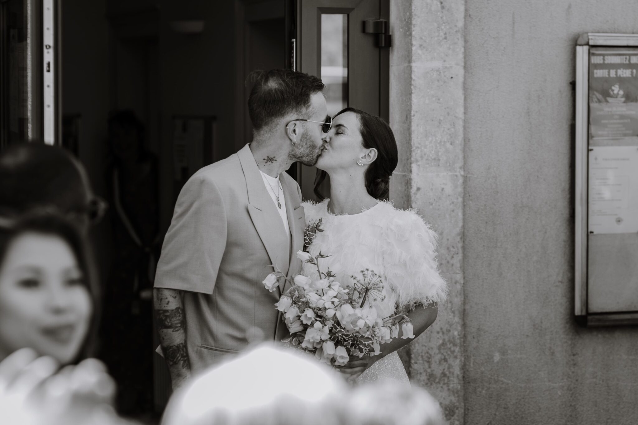 sortie de cérémonie mariage le mans