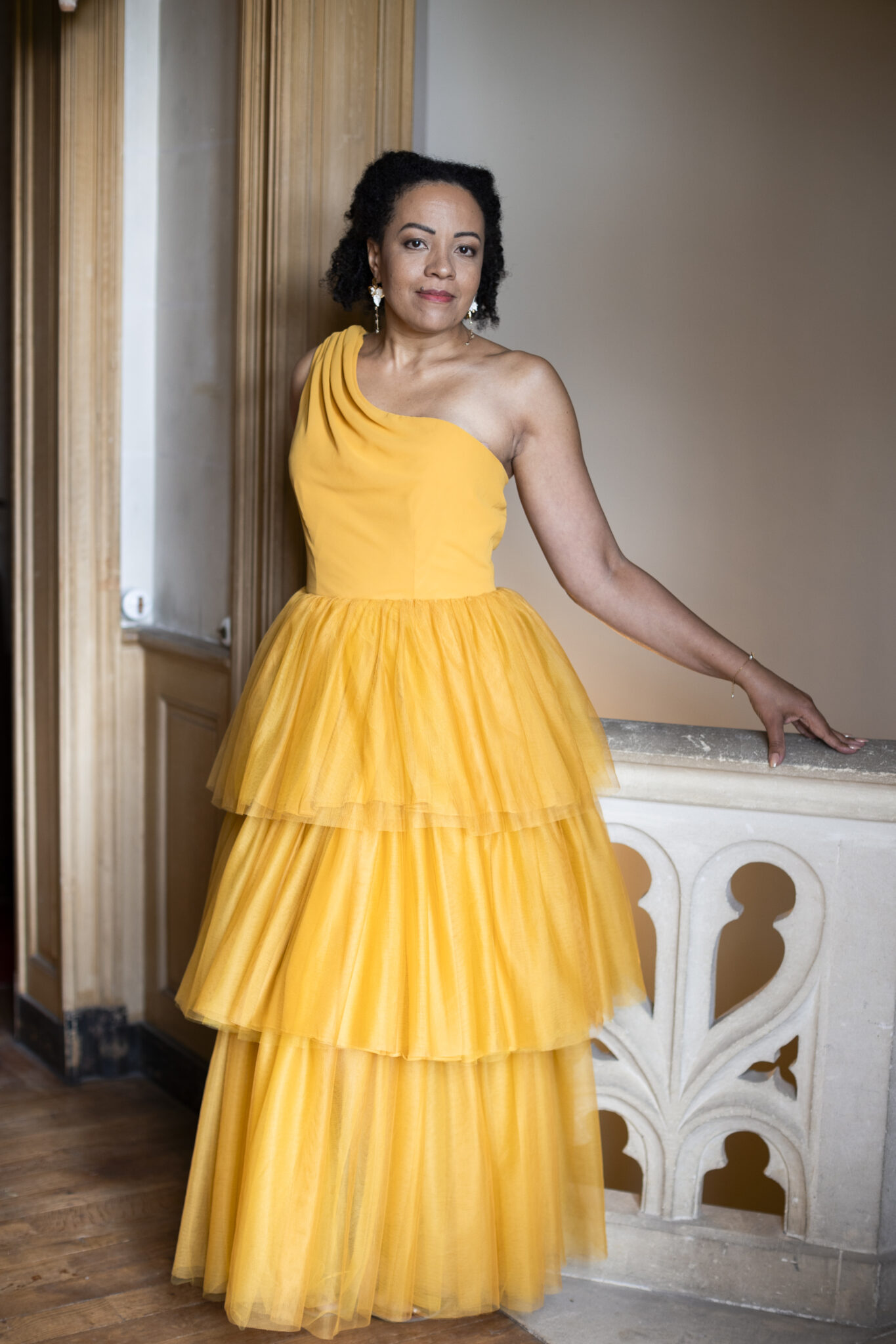 robe ceremonie invitee demoiselle d honneur couleur jaune maine et loire