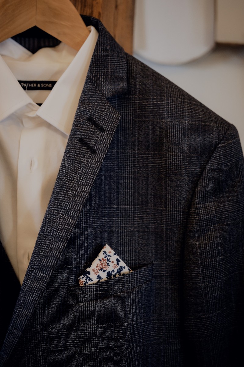 costume de mariée pour un mariage d'hiver en laine