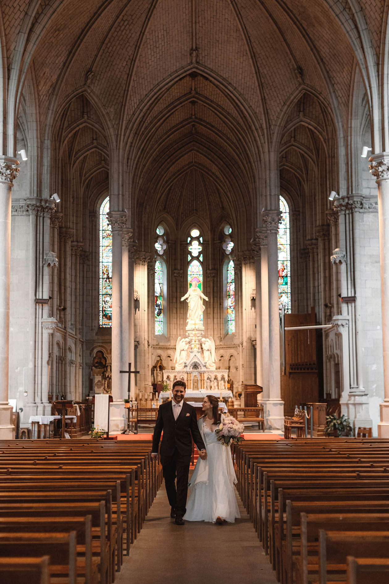 sortie eglise confettis mariage angers