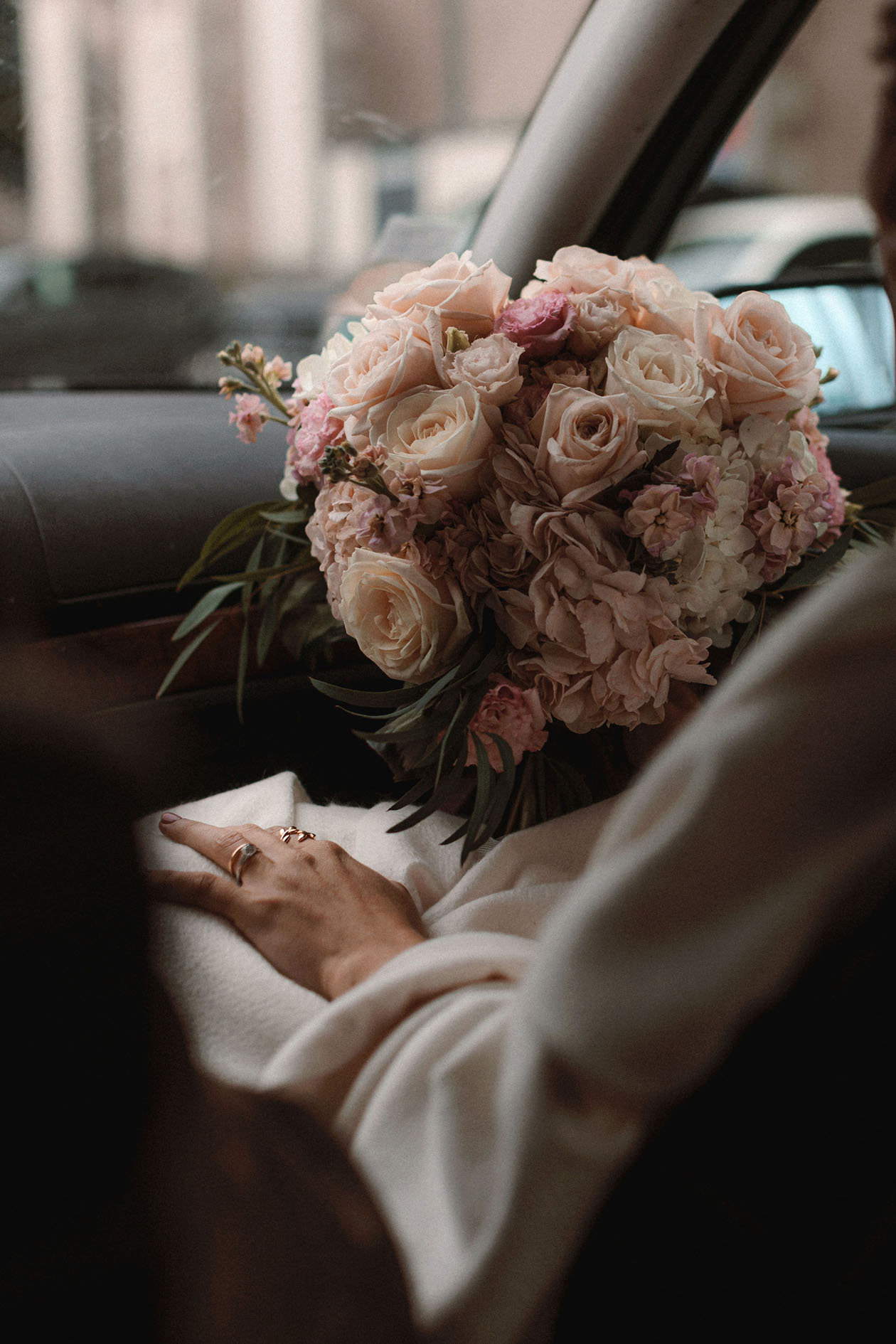 bouquet mariee fleurs roses anjou
