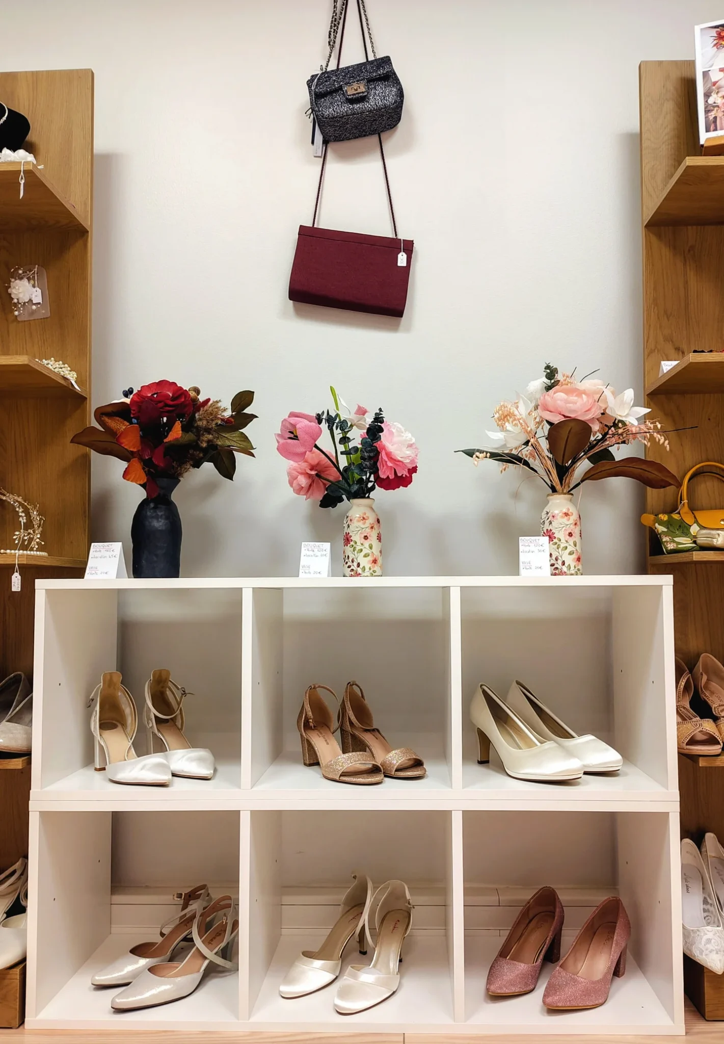 accessoire chaussure mariée boutique seconde main